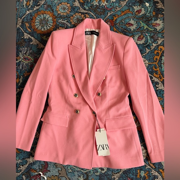 Zara tailored double breasted blazer - Picture 7 of 8